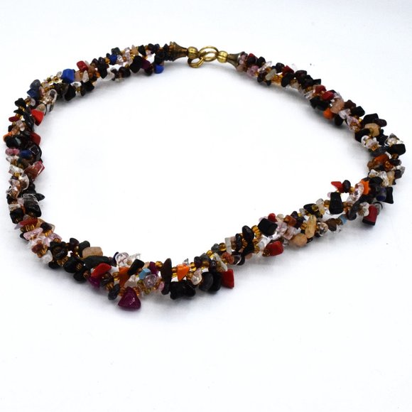 Vintage | Multi Strand | Gemstone | Necklace - Picture 4 of 4